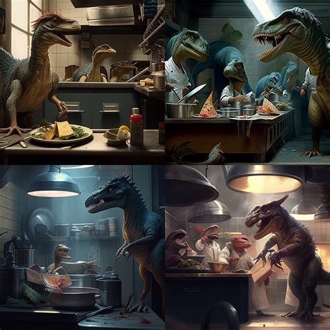 The Kitchen Scene From Jurassic Park But With Scientifically Accurate