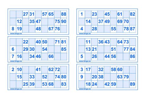 Bingos Para Imprimir Educación Primaria Bingo Para Imprimir Cartas