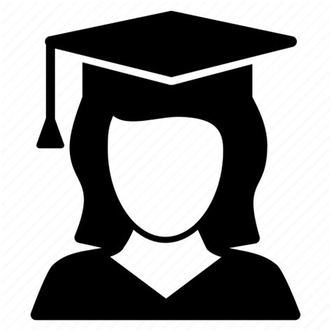 Avatar Female Graduate Scholar Student Icon Download On Iconfinder