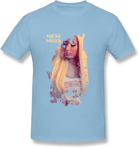 Fhy Mens Nicki Minaj T Shirts X Large Colorskyblue Amazonca Books
