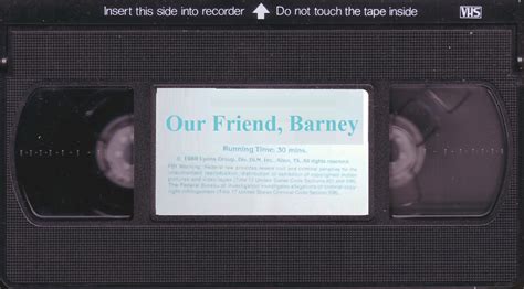 See more ideas about barney, vhs movie, vhs. Our Friend, Barney | Custom Nickelodeon Wiki | Fandom