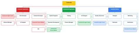 Agile Organization Org Chart