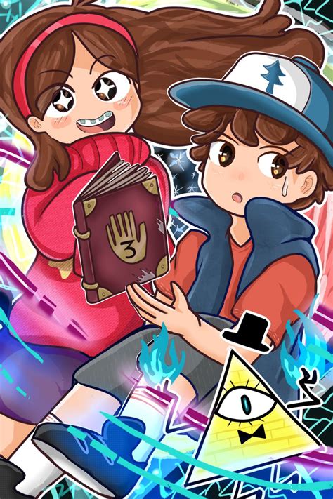 .:Trust No One:. by ghost-byun on DeviantArt | Gravity falls au, Cool