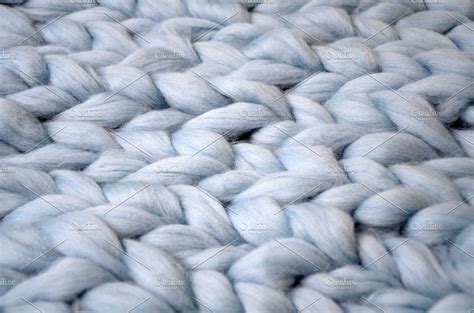 Merino Wool Handmade Knitted Large Blanket Super Chunky Yarn Trendy