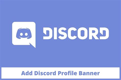 How To Add Discord Profile Banner Technochops