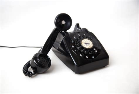 Téléphone Vintage Des Années 6070 Appareil Téléphonique Etsy