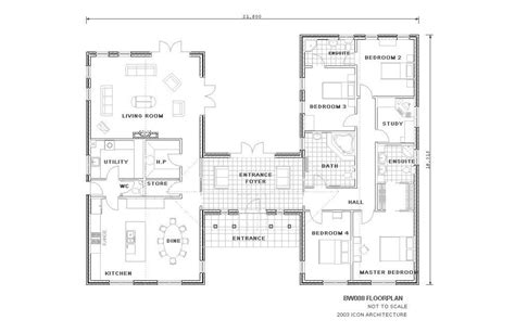U Shaped Bungalow House Plans Ireland Chillo Home Design