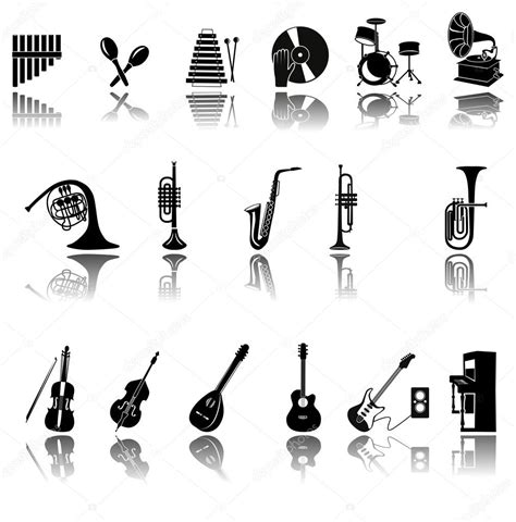 Musical Instruments Stock Vector By ©krylovochka 52099863