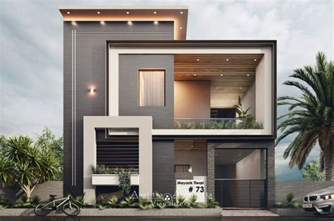 16 Stunning Residence Design Elevations Of 2020 Aastitva Modern