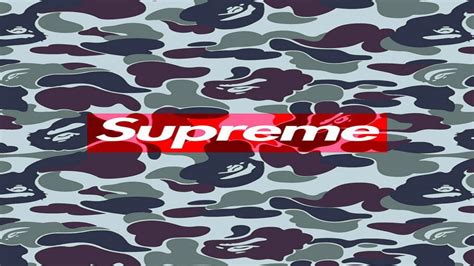 Supreme And Bape Wallpapers Wallpaper Cave