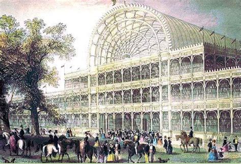 The Great Exhibition Of 1850 At The Chrystal Palace In London