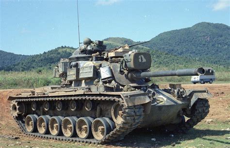 Lz Uplift 1968 A M48a3 Of Company C 1st Battalion 69th Armor On