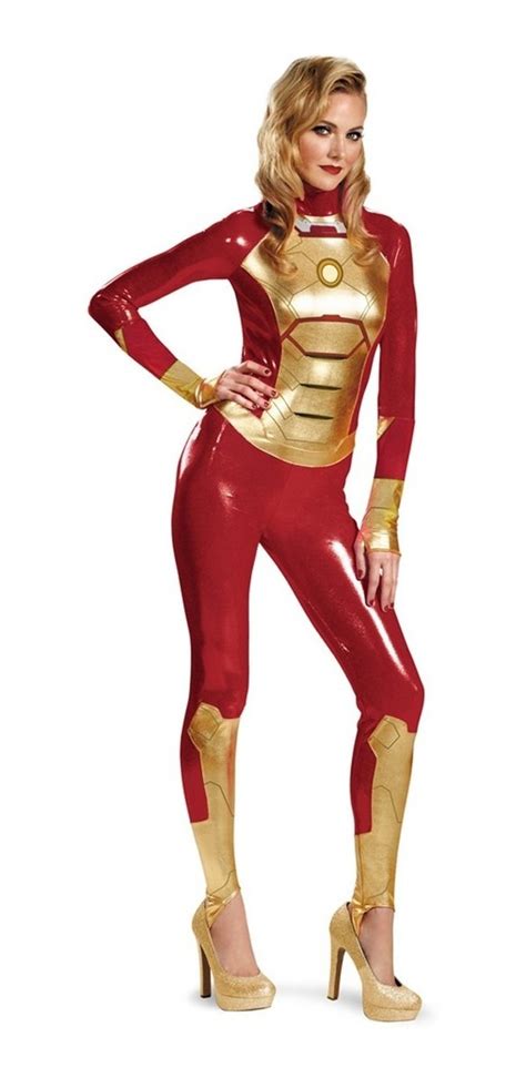 Disfraz Marvel Iron Man 3 Marcos 42 Lycra Descarado Mujeres Mercado Libre