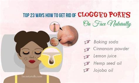 Do You Know How To Get Rid Of Clogged Pores Naturally On Face Here Are