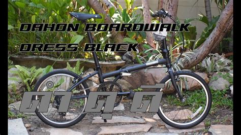 Tell for us, which the model of your dahon? รีวิว (Review) Dahon Boardwalk D7 Dress Black Edition by ...