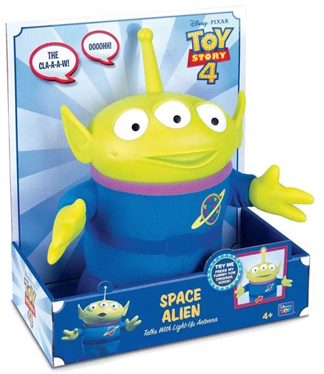 Toy Story 4 Space Alien Plush Figure Lights Sounds Thinkway Toys Toywiz
