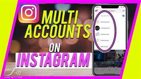 How to logout instagram from iphone/ipad. How to ADD and Use MULTIPLE INSTAGRAM Accounts - (Up to 5 ...