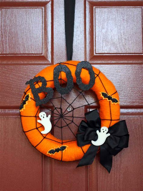10 Unique Halloween Wreaths Real Simple