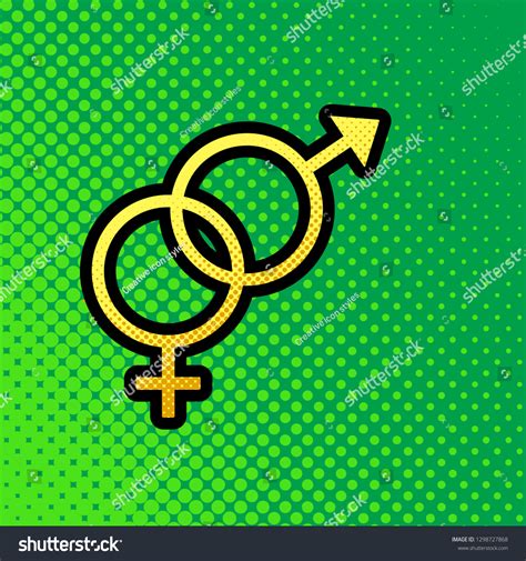 Sex Symbol Sign Vector Pop Art Stock Vector Royalty Free 1298727868 Shutterstock