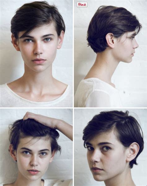 Yesss This Is Exactly What I Want Short Hair Cuts For Round Faces
