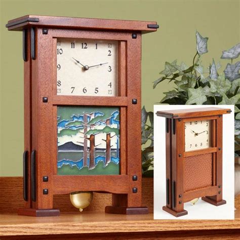 Greene And Greene Style Clock Woodworking Plan From Wood Magazine