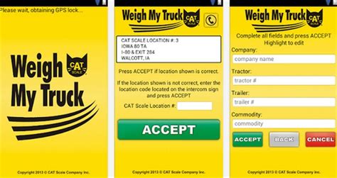 App is more difficult to navigate. CAT Scale App Allows EFS Card Payments - Products ...