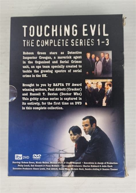 Touching Evil The Complete Series 1 3 Dvd Robson Green Nicola Walker