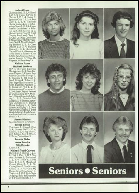 Explore 1986 Manchester High School Yearbook Manchester Oh Classmates