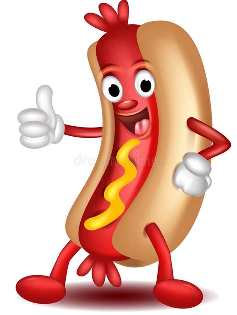 Hamburger Hot Dog Stock Vector Illustration Of Line 40356998