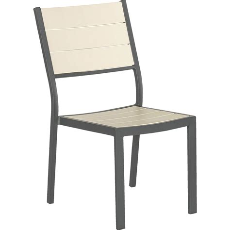 Chaise de jardin empilable noire en aluminium maria chaise de jardin alinea chaise bureau alinea inspirant chaise de bureau moderne beau chaise. Chaise de jardin empilable grise en bois composite ...