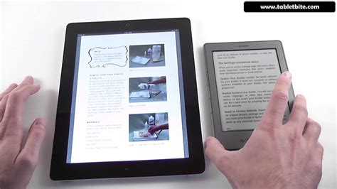 Kindle 4 Vs Ipad 2 Comparison 2011 Ebook Reader Vs Tablet Battle