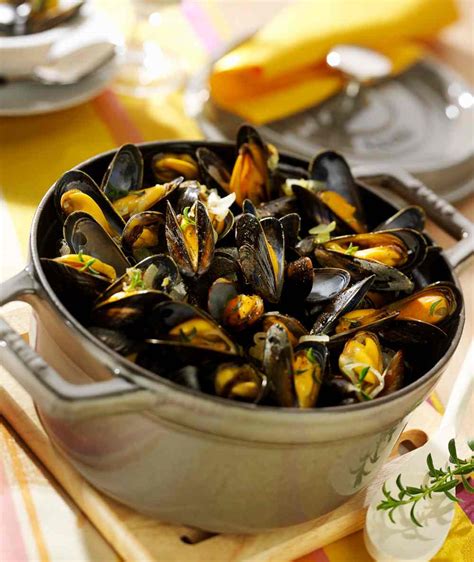 Moules Marini Res Au Thym Fa On Recette Traditionnelle