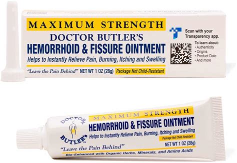 hemorrhoid ointment doctor butler s