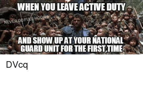 When You Leaveactive Duty Never Gof H Full And Showupat Your National