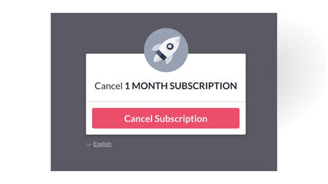 Subscription Cancellation