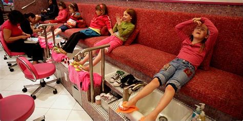 Never Too Young For That First Pedicure The New York Times