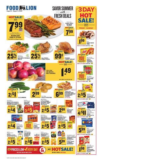 ✅ food lion weekly specials, sales ad and circular valid from 05/12/2021 available on kimbino >>. Food Lion Weekly ad Aug 5 - Aug 11, 2020 Sneak Peek ...