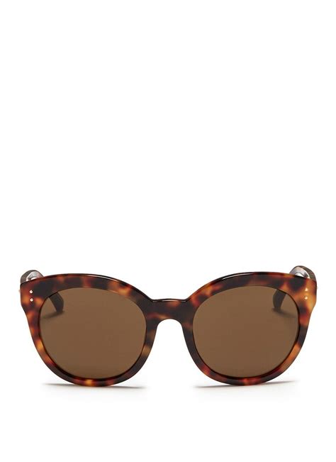 Tortoiseshell Acetate Cat Eye Sunglasses Tortoise Shell Sunglasses