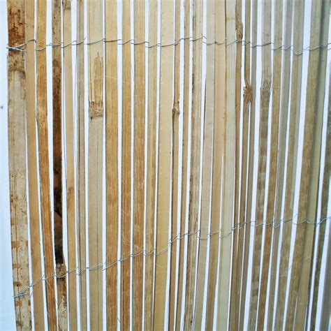 Buy Forever Bamboo Split Bamboo Slats Screening Fencing Natural Raw