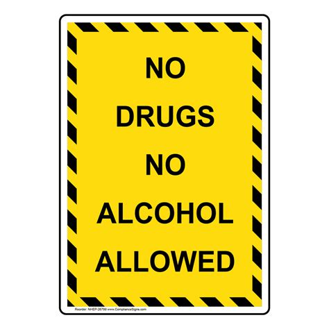 No Drugs Or Alcohol Allowed Signs Hot Sex Picture
