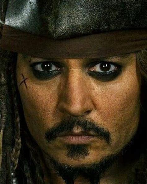Captain Jack Sparrow Johnny Depp Close Up Pirates Singer Actors
