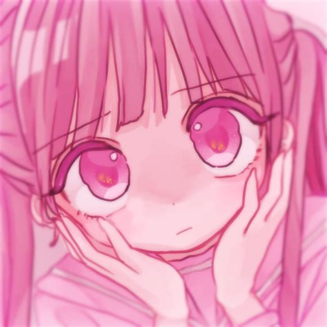 Aesthetic Anime Girl Icon Pink Hot Sex Picture