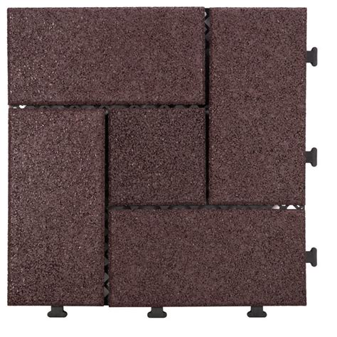 Interlocking Patio Rubber Floor Tiles Xj Sbr Dbr003 Rubber Gym Tiles