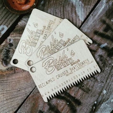 Print from thousands of designs or your own, make your own business card printing with vistaprint at an unbeatable price! Surf wax combs/business cards made from scrap plywood!