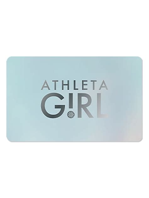Choose a brand you know they love and trust. Athleta Girl GiftCard | Athleta