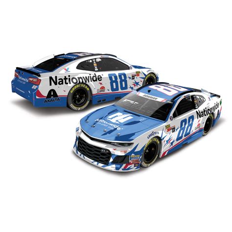 Unlike the two darlington races, there will be a qualifying session at charlotte on sunday afternoon, four hours before the longest event on the nascar calendar begins. Alex Bowman 2018 NASCAR No. 88 Nationwide Patriotic 1:64 ...