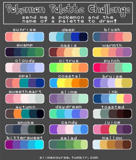 Color Palette Challenge Dragonvale Amino