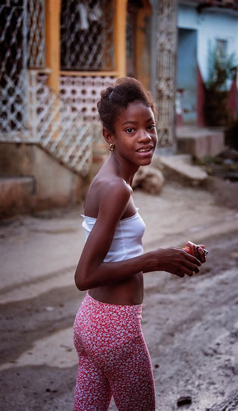 Young Girl In Trinidad Cuba Photograph By Joan Carroll Fine Art America