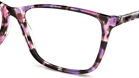 Specsavers Womens Glasses Maaza Purple Angular Plastic Acetate Frame 249 Specsavers Australia