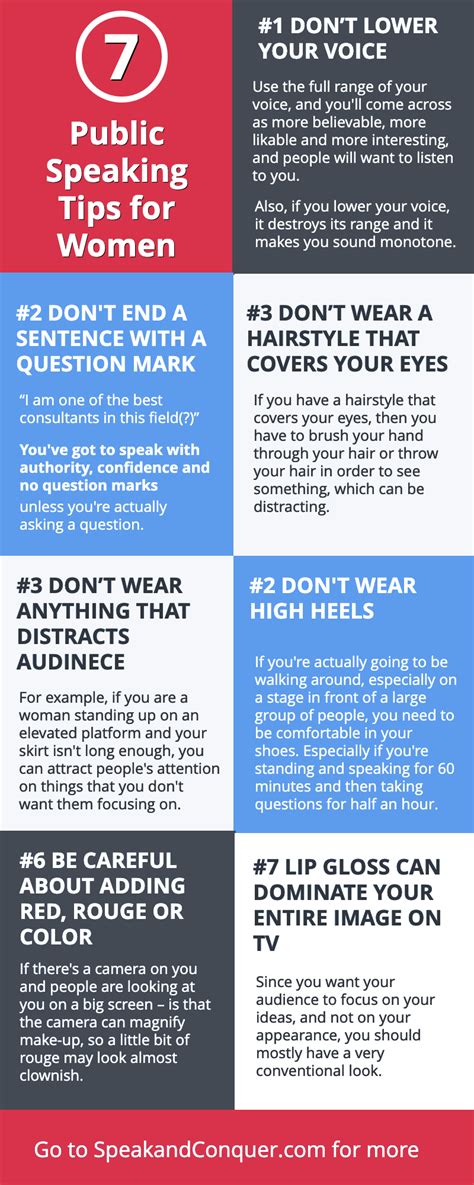7 Professional Public Speaking Tips For Women